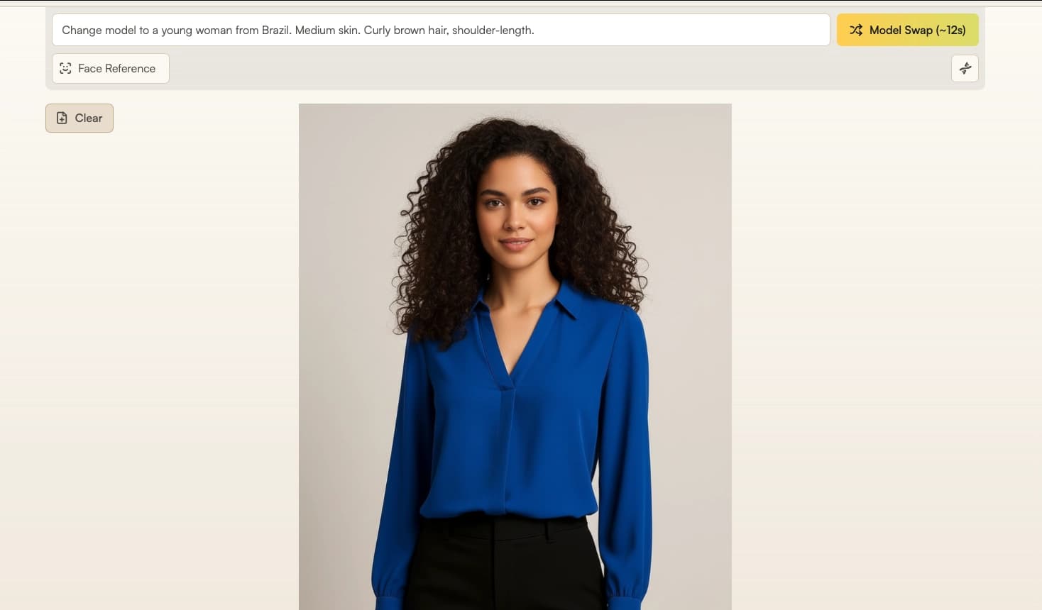 Review the swap and refine identity details